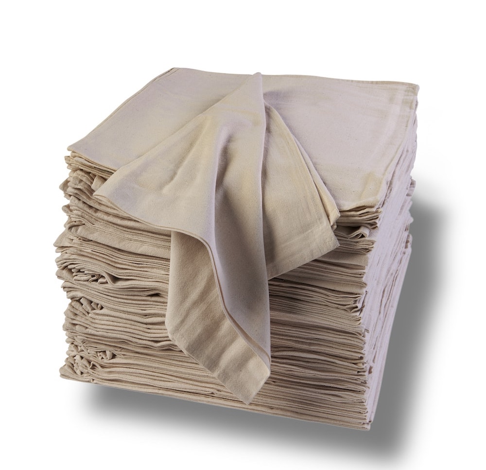 Certified Organic Flour Sack Towels-Wholesale- Color Ivory- Each