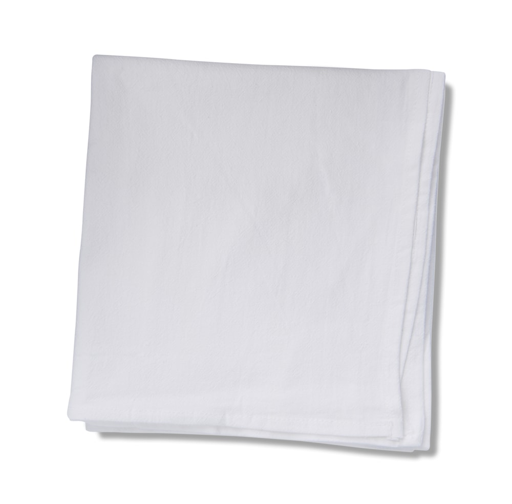 White Flour Sack Towels 27 x 27 - 12-PK Free Shipping